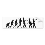 Evolution of Band bumper stickers