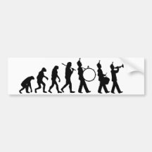 Evolution of Band Bumper Stickers