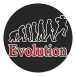 Evolution of Basketball T-Shirts stickers