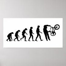 Evolution of BMX Poster