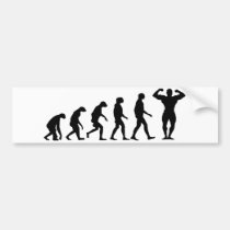 Evolution of Bodybuilding bumper stickers