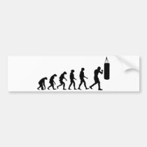 Evolution of Boxing bumper stickers
