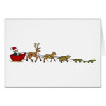 Evolution of Christmas Greeting Card