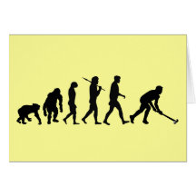 Evolution of Field hockey - Hockey gifts Cards