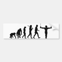 Evolution of Gymnastics Gymnasts gifts Bumper Sticker