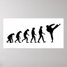 Evolution of Karate Print