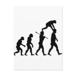 Evolution of Man postcards