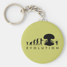 Evolution of Man - Rise of the Cockroach Keychains