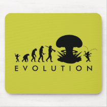 Evolution of Man - Rise of the Cockroach Mouse Pads