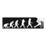 Evolution of Man Warped Bumper Sticker