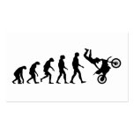 Evolution of Motocross business cards