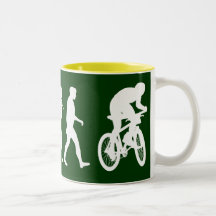 Evolution of mountain biking mountain bikers mug