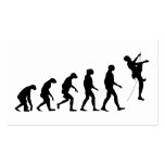Evolution of Mountain Climbing business cards