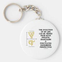 Evolution Of My Life Phyltc Grdlism Punctd Equlbra Keychain