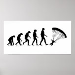 Evolution of Parachuting Poster