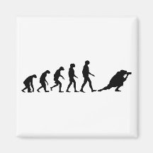 Evolution of Photography Refrigerator Magnet