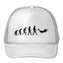 Evolution of Skydiving Trucker Hat