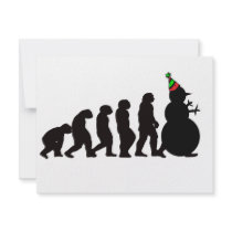 Evolution of Snowman Custom Announcement
