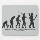 Evolution of the Zombie Hunter Mouse Pad