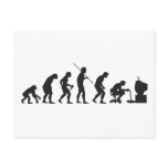 Evolution of Video Games Gaming Gamer postcards