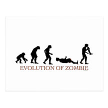 Evolution of Zombie Postcards