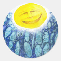 Evolution Orange Sticker