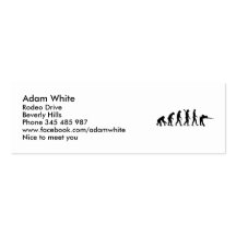 Evolution Pool billiards Business Cards