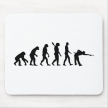 Evolution Pool billiards Mouse Pads