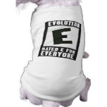 Evolution: Rated E for Everyone. pet clothing