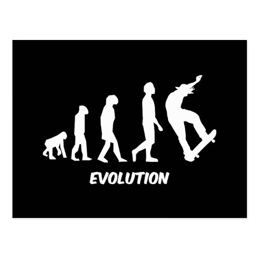 Evolution Skateboarding Postcards