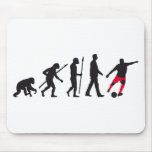 evolution soccer player mousepads