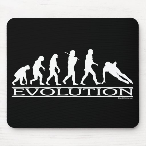 Evolution - Speed Skating Mouse Mat