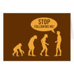 evolution - stop following me! cards