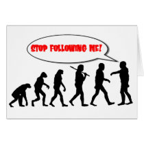 Evolution. Stop Following Me