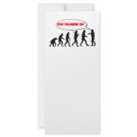 Evolution. Stop Following Me rack cards