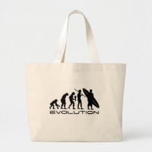 Evolution Surfer Tote Bag