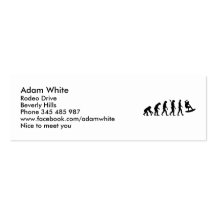 Evolution surfing business card