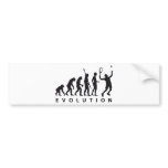 evolution tennis bumper stickers