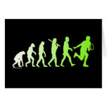 Evolution Tennis Humourous Tennis Tshirt cards