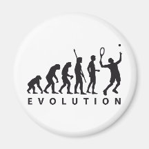 evolution tennis kühlschrankmagnet