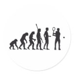 evolution tennis stickers