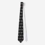 Evolution Tie - Human and Ape Skeletons