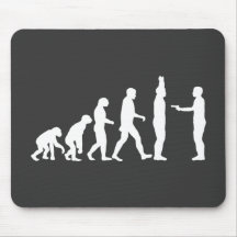 Evolution to De-evolution Mouse Pad