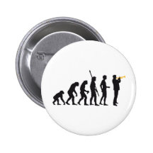 evolution trumpet player anstecknadelbutton