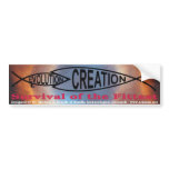 Evolution vs. Creation bumper stickers