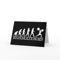 Evolution - Weight Lifter Cards