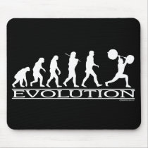 Evolution - Weight Lifter Mouse Mat
