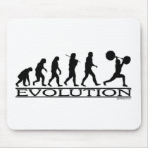 Evolution - Weight Lifter Mouse Mat