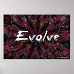 Evolve Art Poster posters