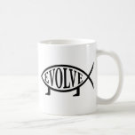Evolve Fish Coffee Mug